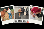 Mark showcasing grit and fitness transformation as part of the Do Hard Stuff movement, inspiring resilience and discipline in 2025.